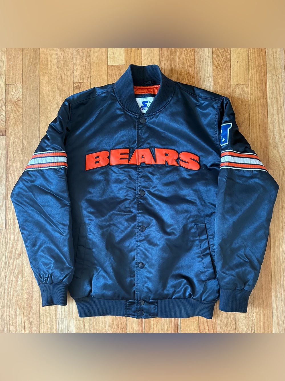 Chicago Bears Starter Jacket NFL Coat Men’s Size L